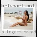 Swingers naked woman