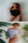 Sexy woman swinging pussy