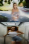 Woman love hard sex alone