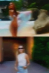 Sexy swinging neighbor lady